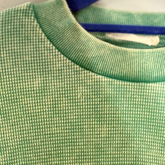 Altar'd State Mint Green Nessa Flutter Sleeve Top - Size XS - Picture 3 of 6